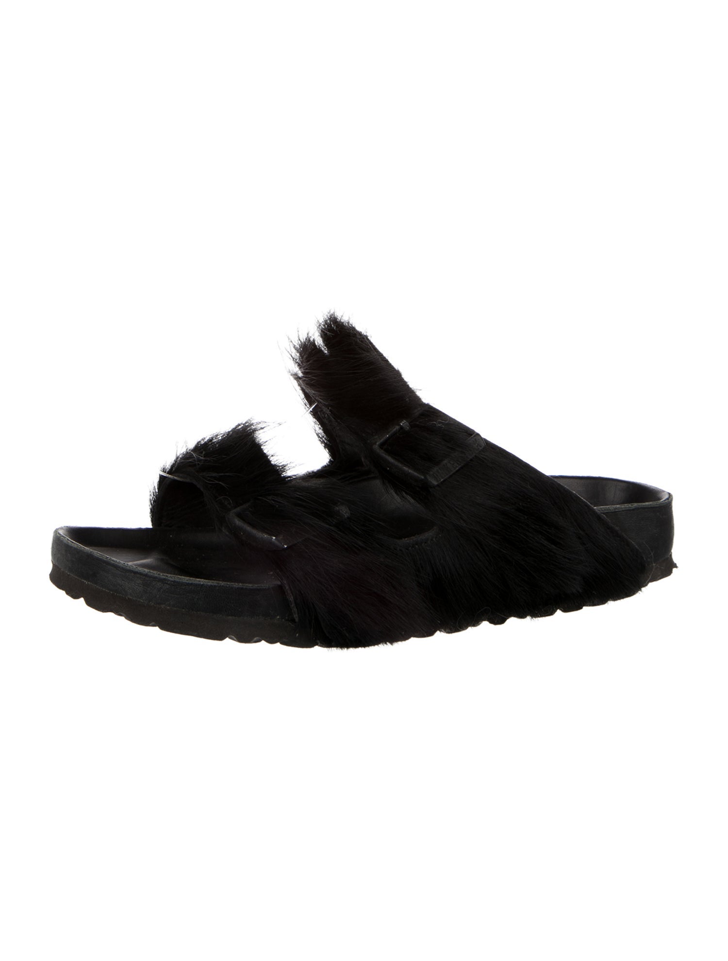 Rick Owens x Birkenstock Ponyhair Slides