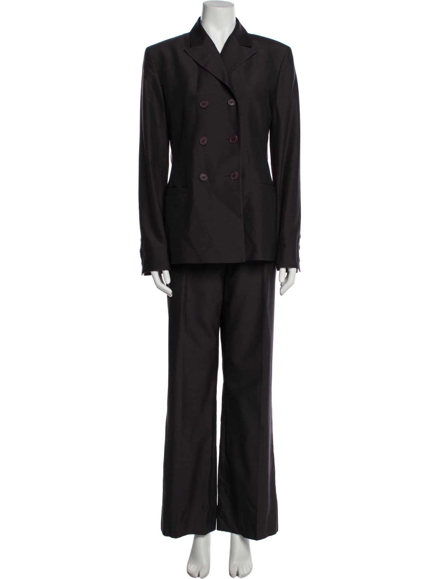 Richard Tyler Wool Pantsuit