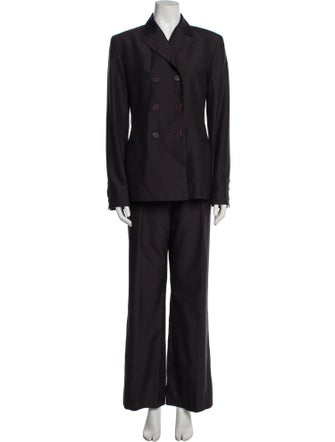 Richard Tyler Wool Pantsuit