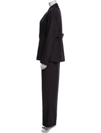Richard Tyler Wool Pantsuit