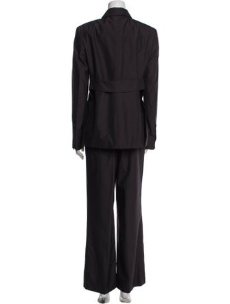 Richard Tyler Wool Pantsuit