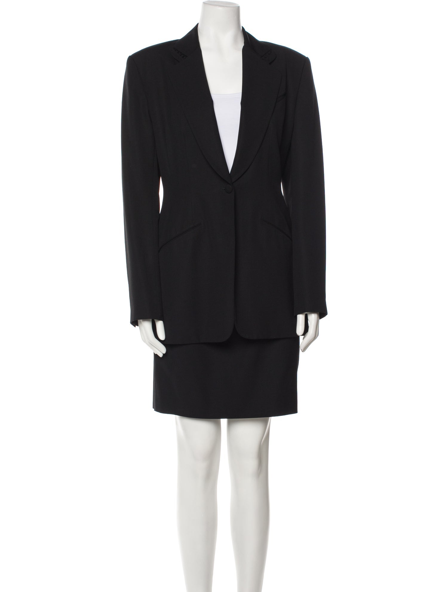 Richard Tyler Vintage 1990's Skirt Suit