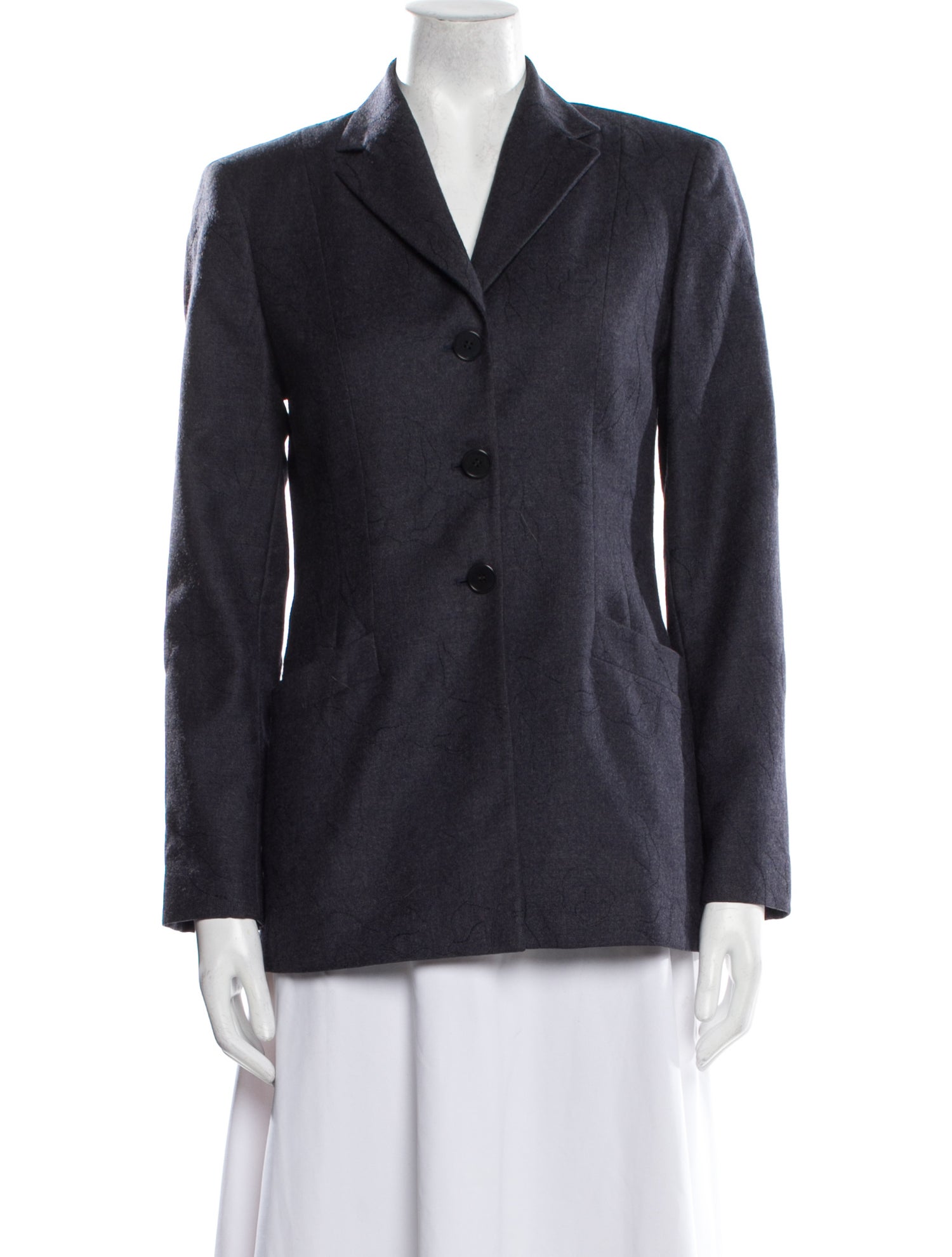 Richard Tyler Virgin Wool Blazer