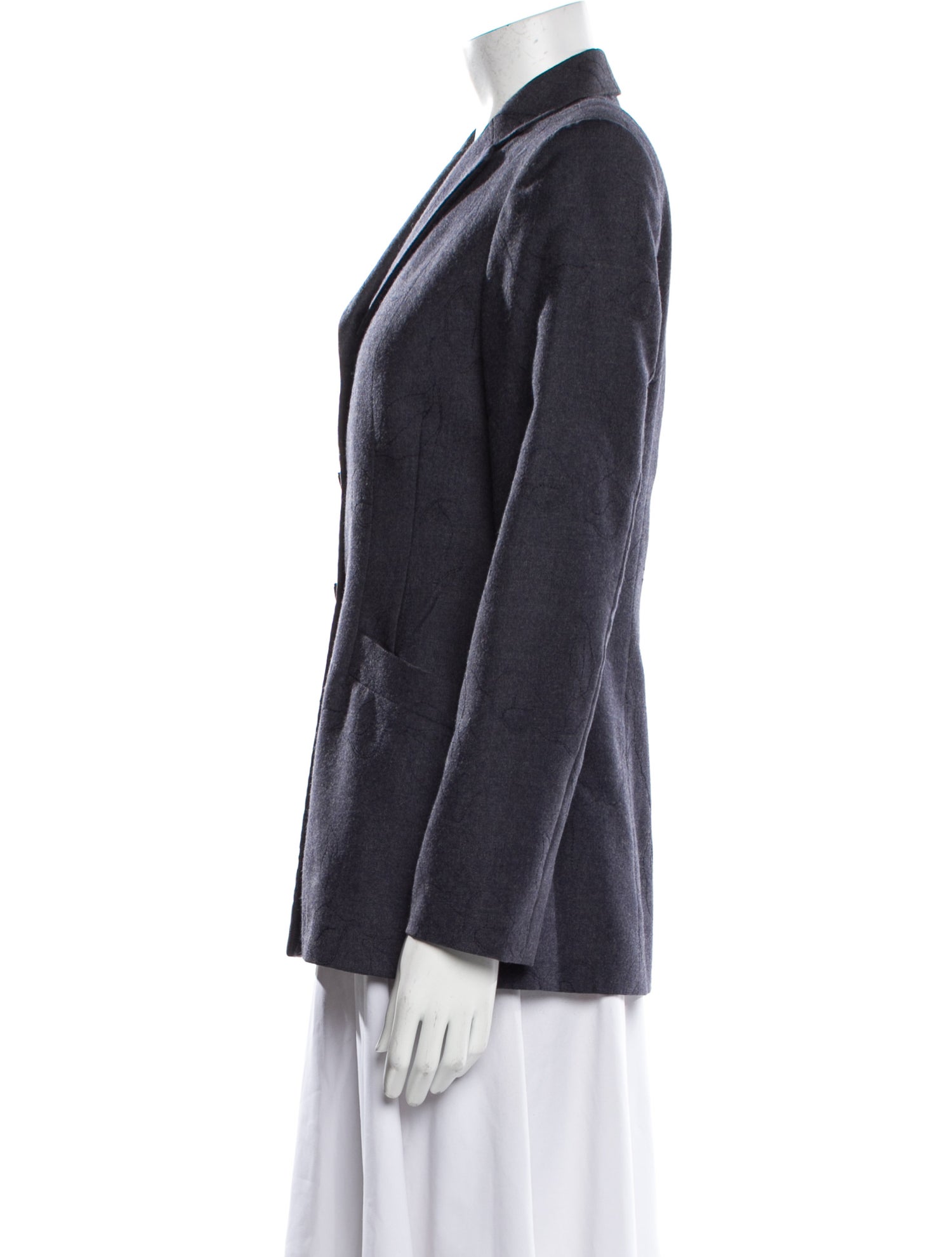 Richard Tyler Virgin Wool Blazer