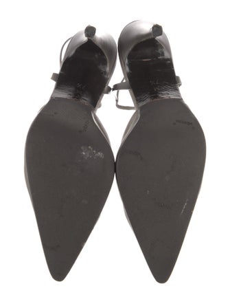 Richard Tyler Patent Leather Slingback Pumps