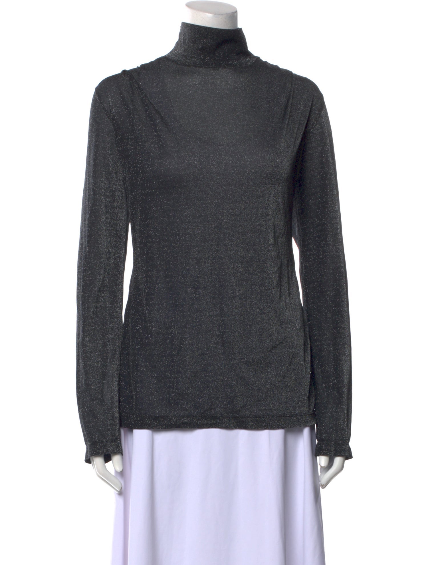 Richard Tyler Turtleneck Long Sleeve T-Shirt