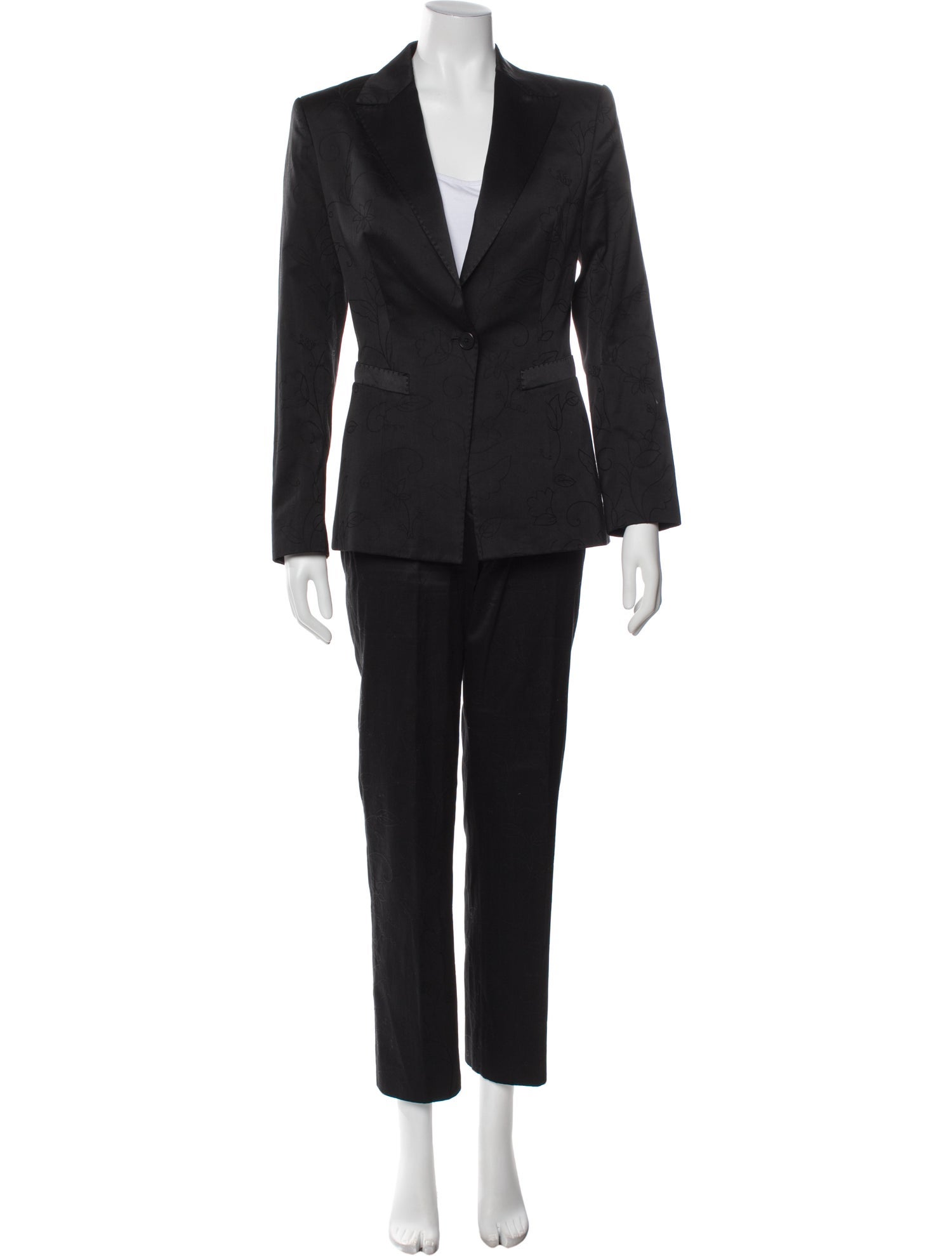 Richard Tyler Vintage Late 1990's - Early 2000's Pantsuit