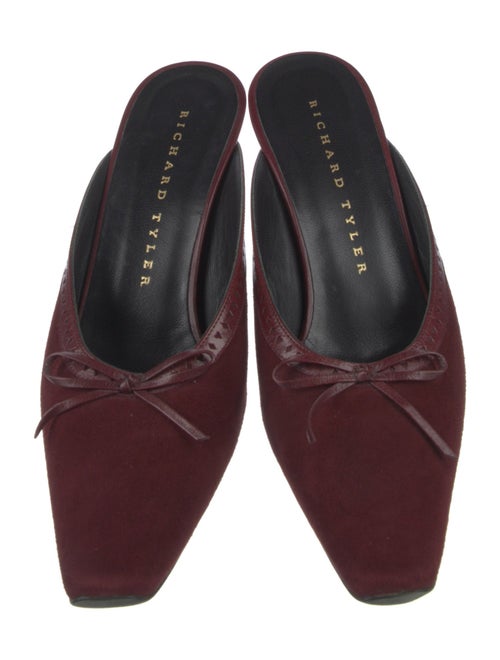 Richard Tyler Suede Mules