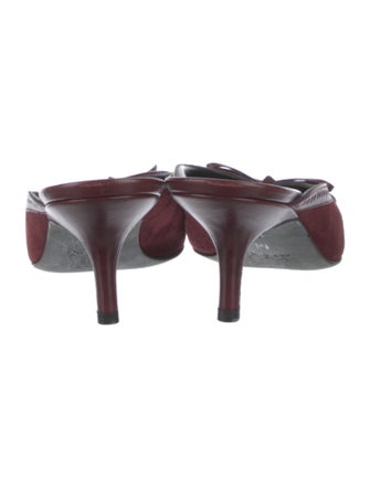 Richard Tyler Suede Mules