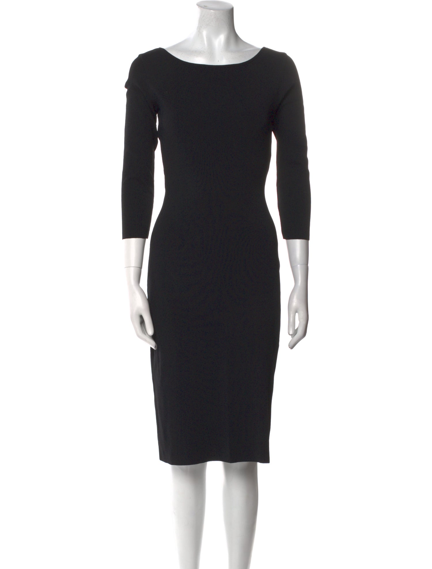 Richard Tyler Nylon Knee-Length Dress