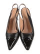 Richard Tyler Leather Slingback Pumps