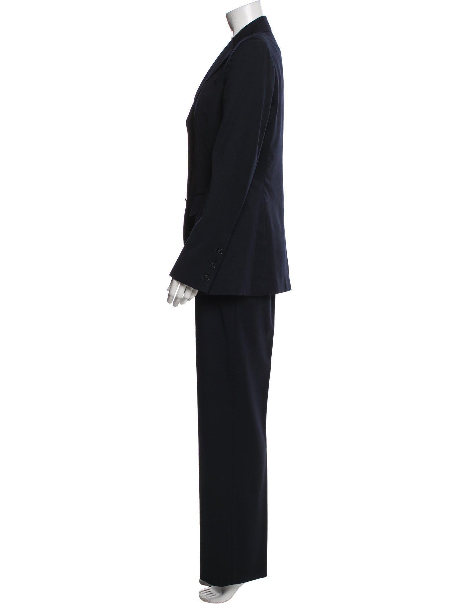 Richard Tyler Vintage Wool Pantsuit