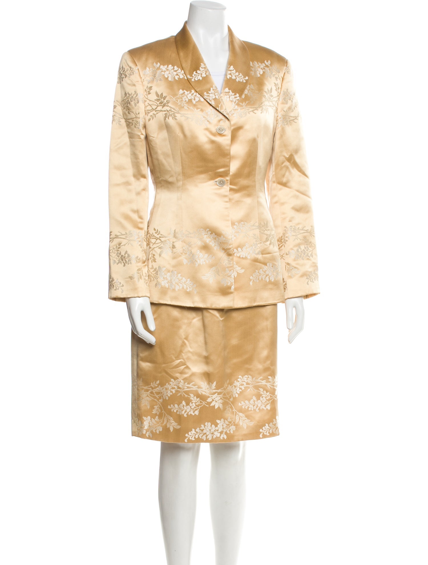 Richard Tyler Vintage 1990's Skirt Set