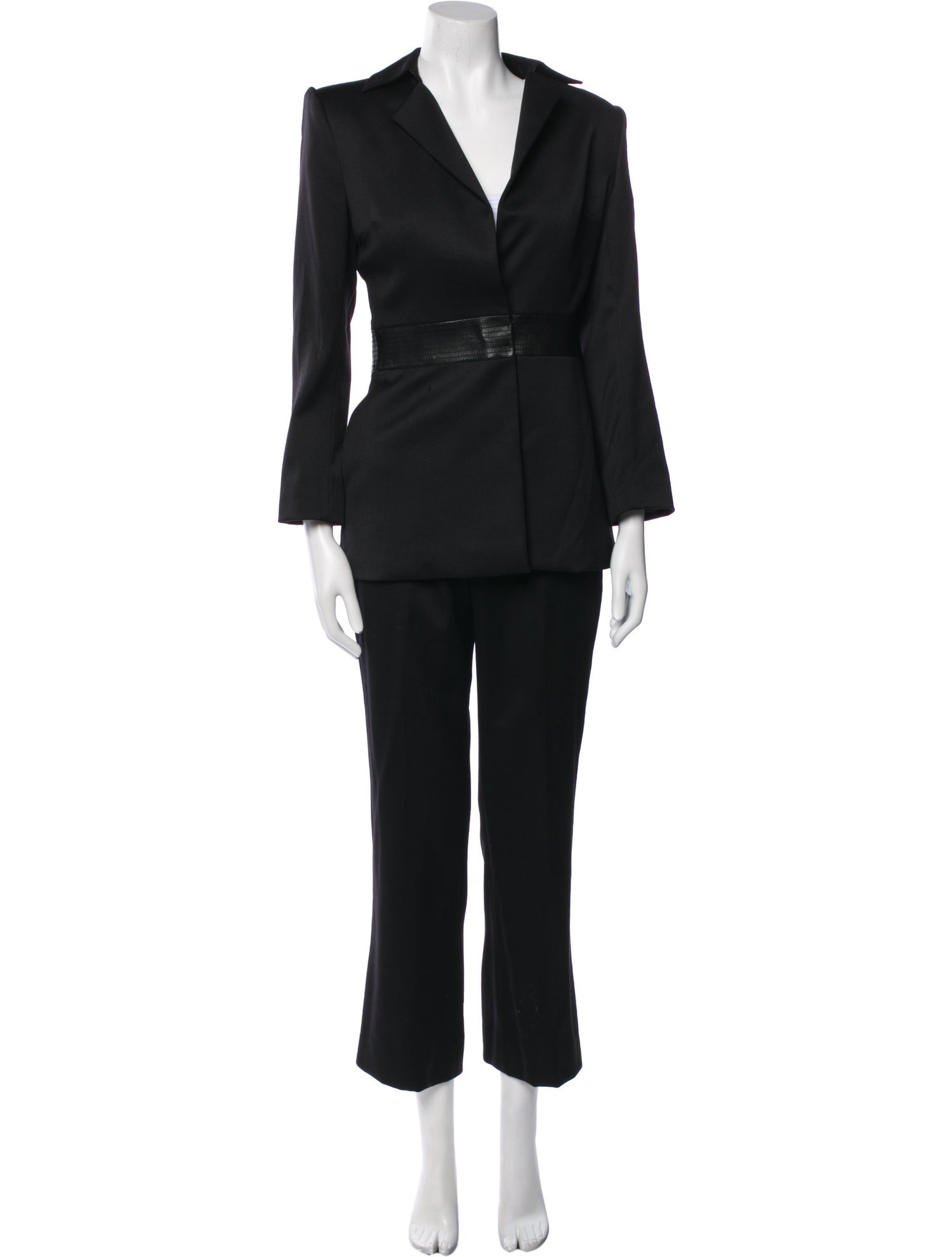Richard Tyler Vintage Wool Pantsuit