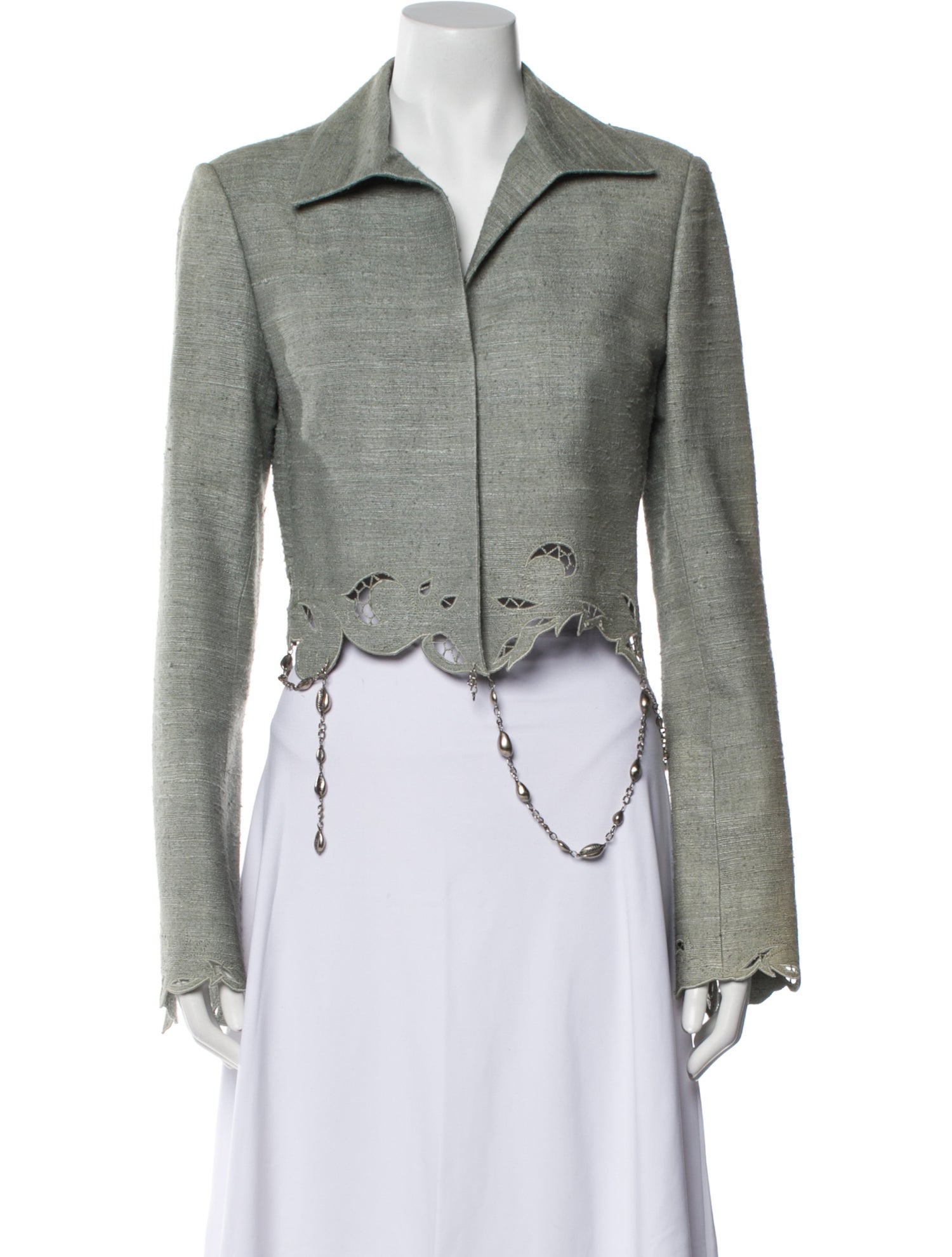 Richard Tyler Silk Blazer