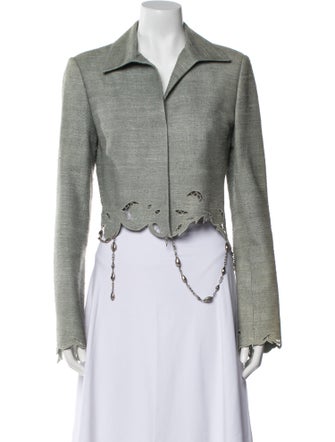 Richard Tyler Silk Blazer