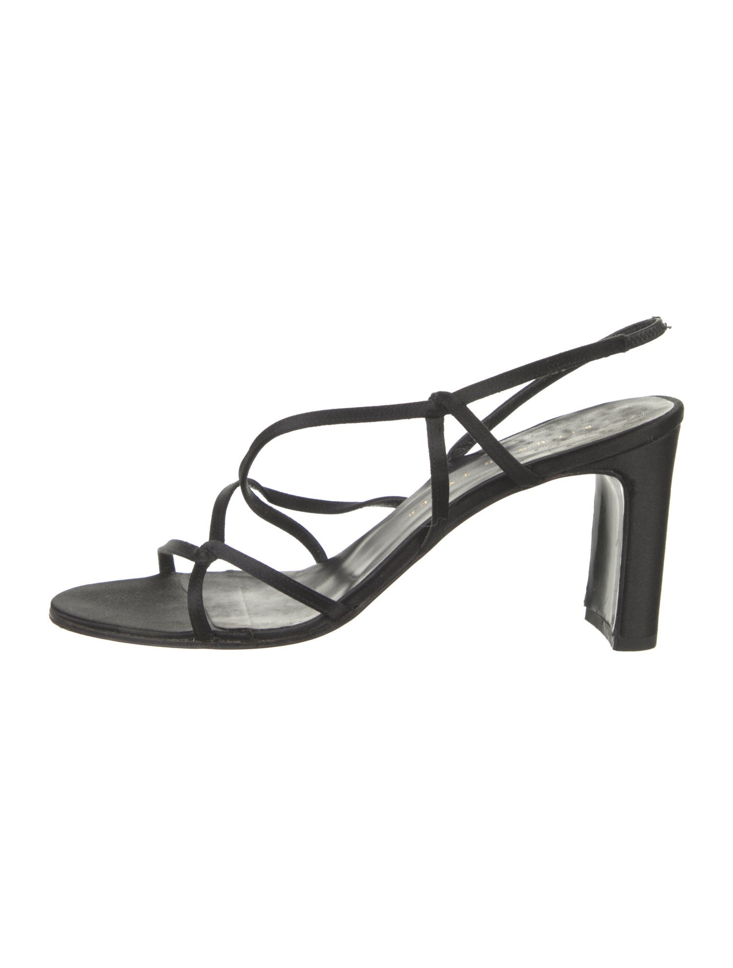 Richard Tyler Leather Slingback Sandals