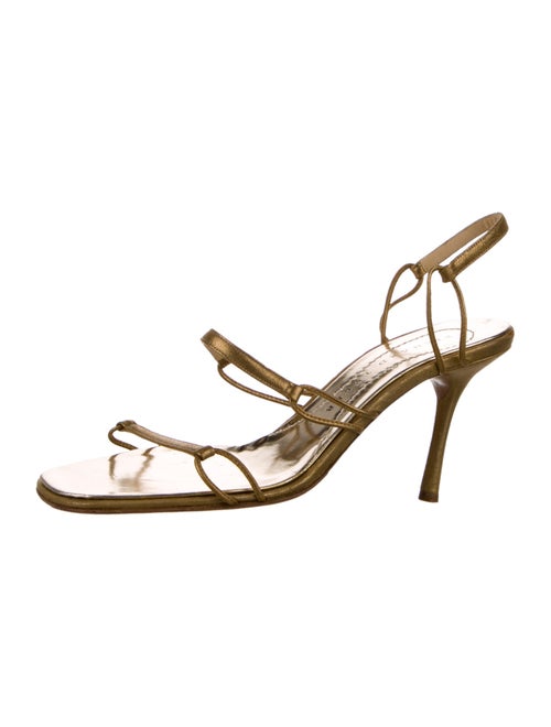 Richard Tyler Leather Gladiator Sandals