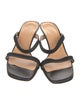 Richard Tyler Leather Slides