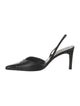 Richard Tyler Leather Slingback Pumps