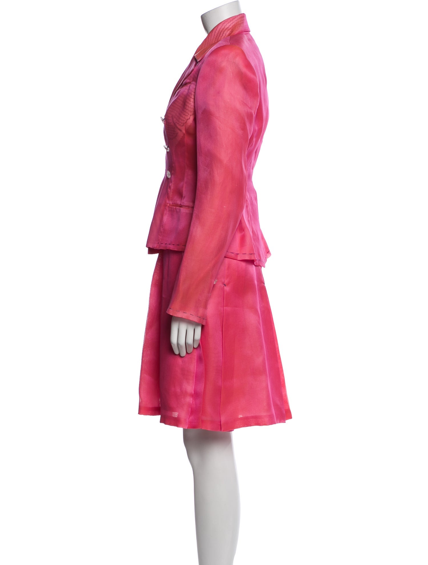 Richard Tyler Vintage Late 1980's - Early 1990's Skirt Suit