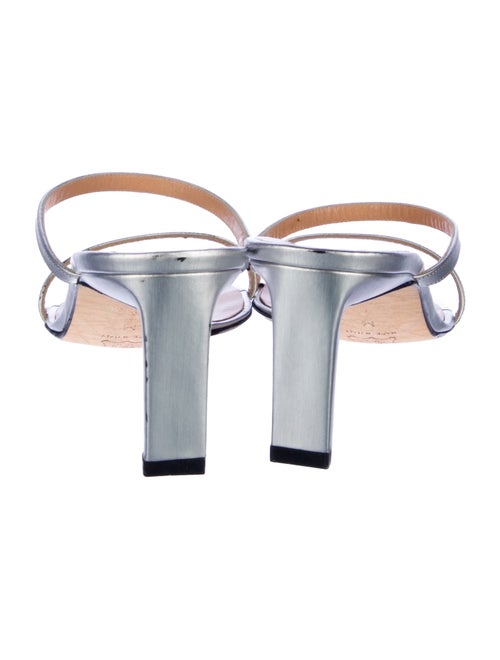 Richard Tyler Leather Slides