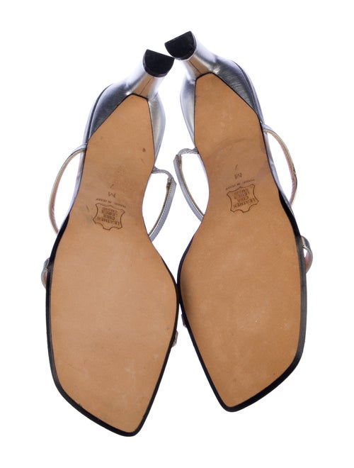 Richard Tyler Leather Slides