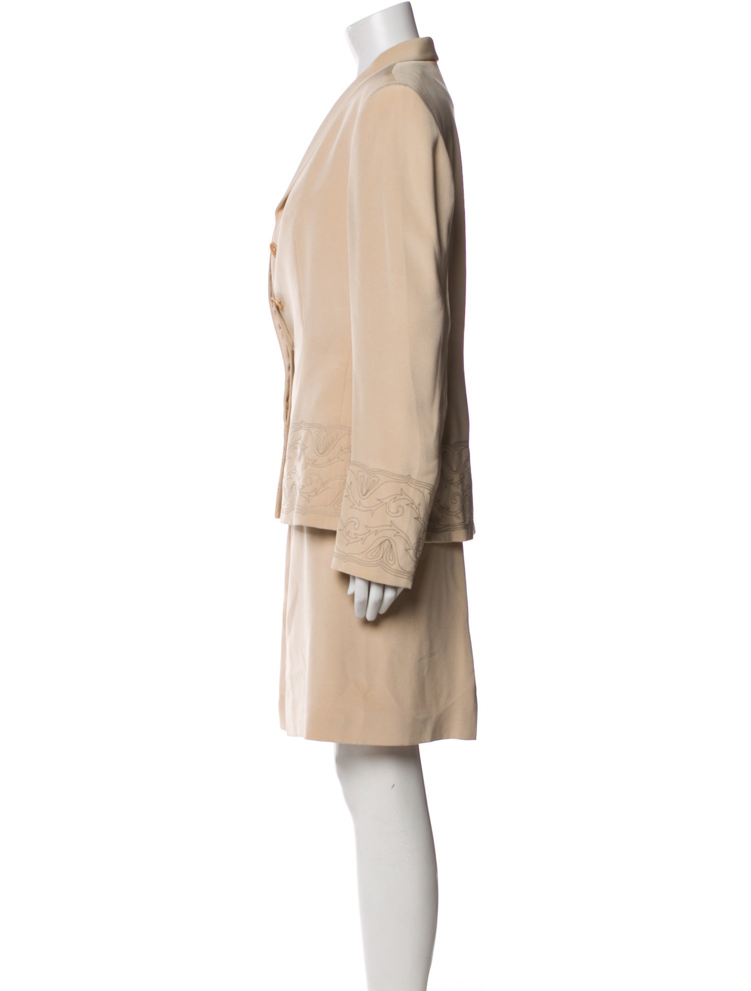 Richard Tyler Vintage 1990's Skirt Suit