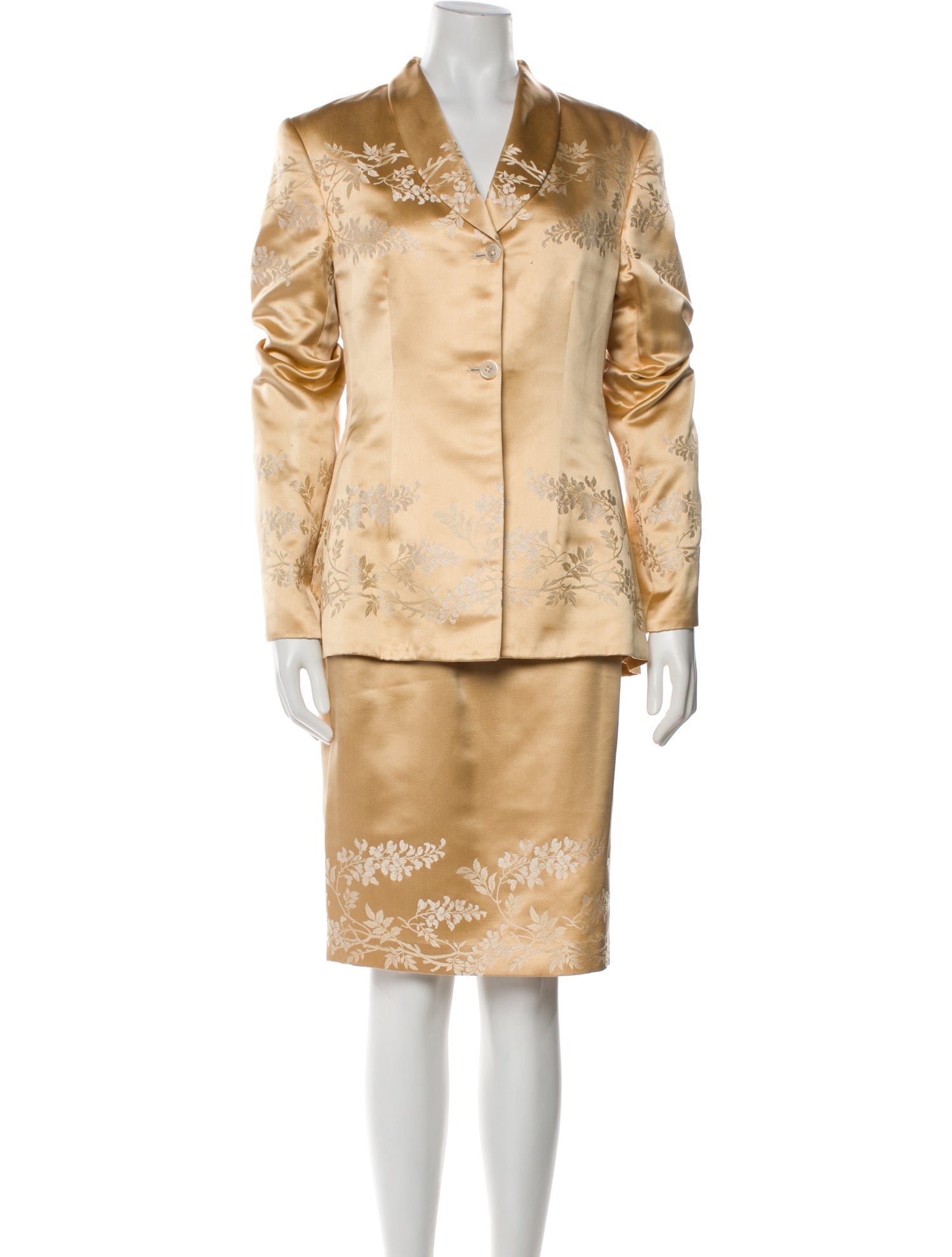 Richard Tyler Vintage 1990's Skirt Suit