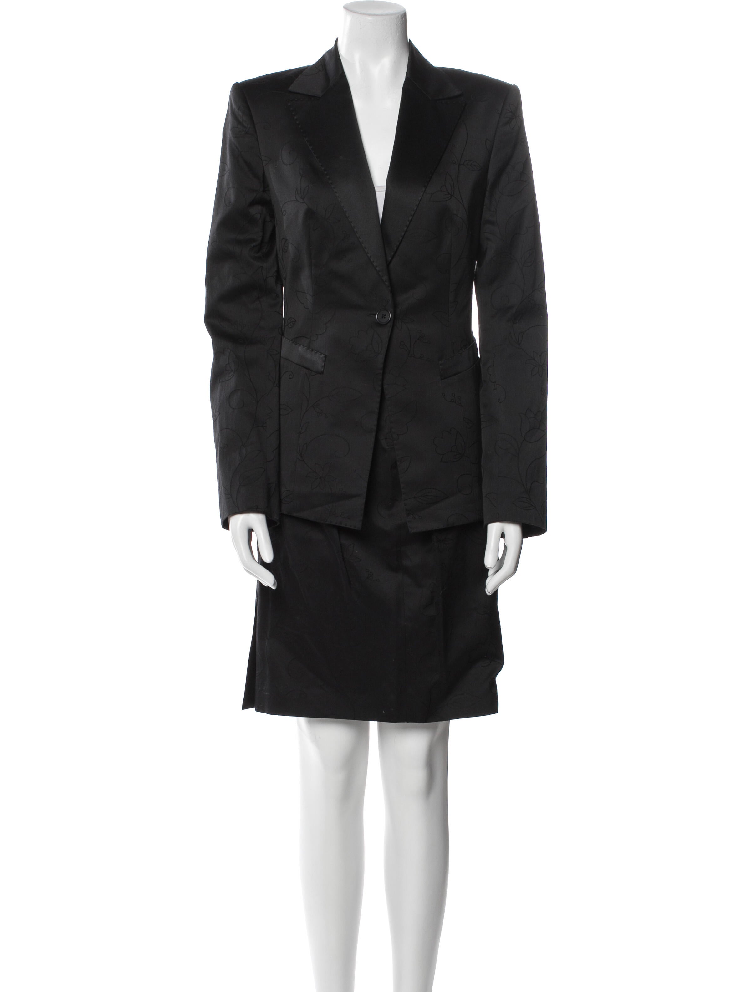 Richard Tyler Vintage 1990's Skirt Suit