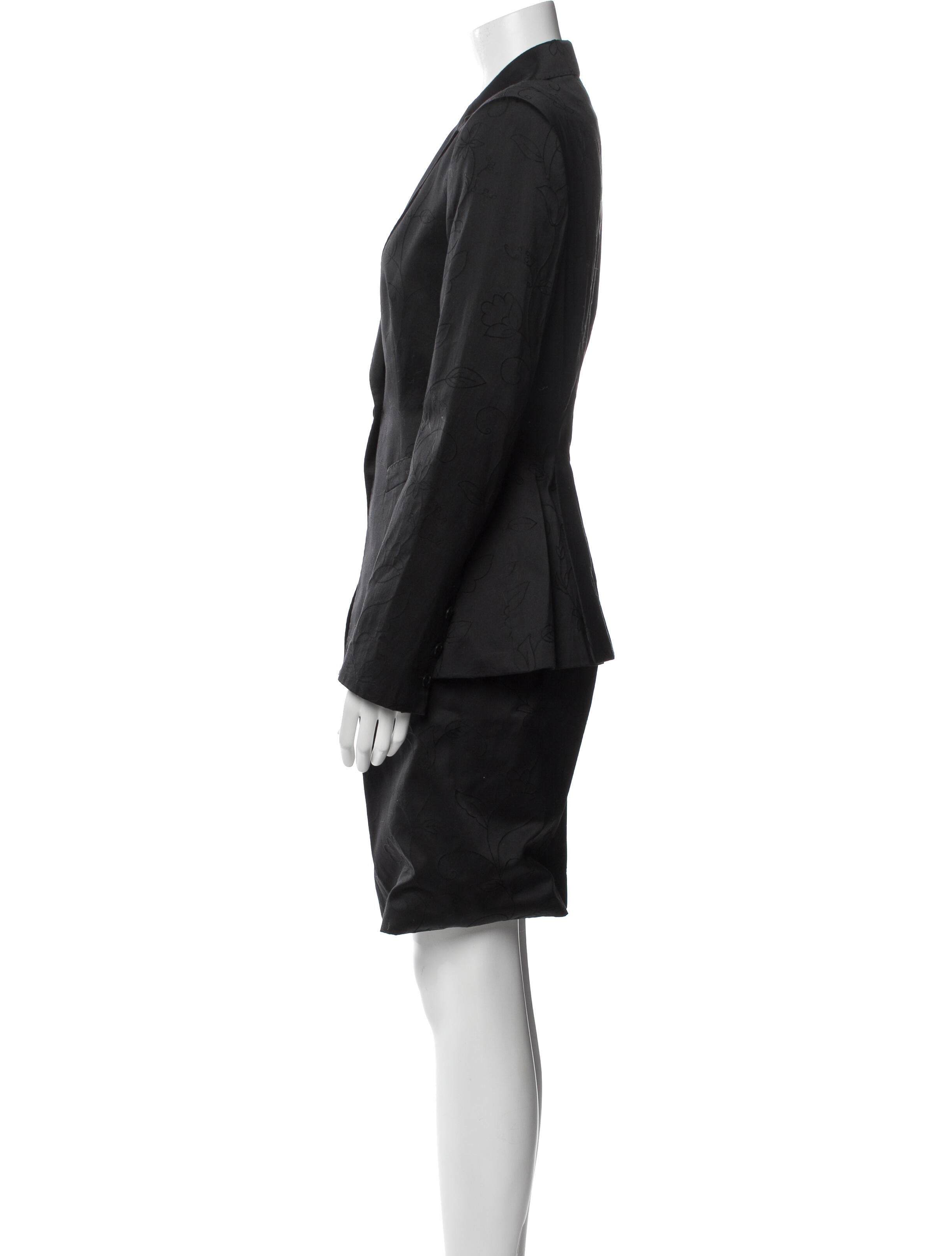 Richard Tyler Vintage 1990's Skirt Suit