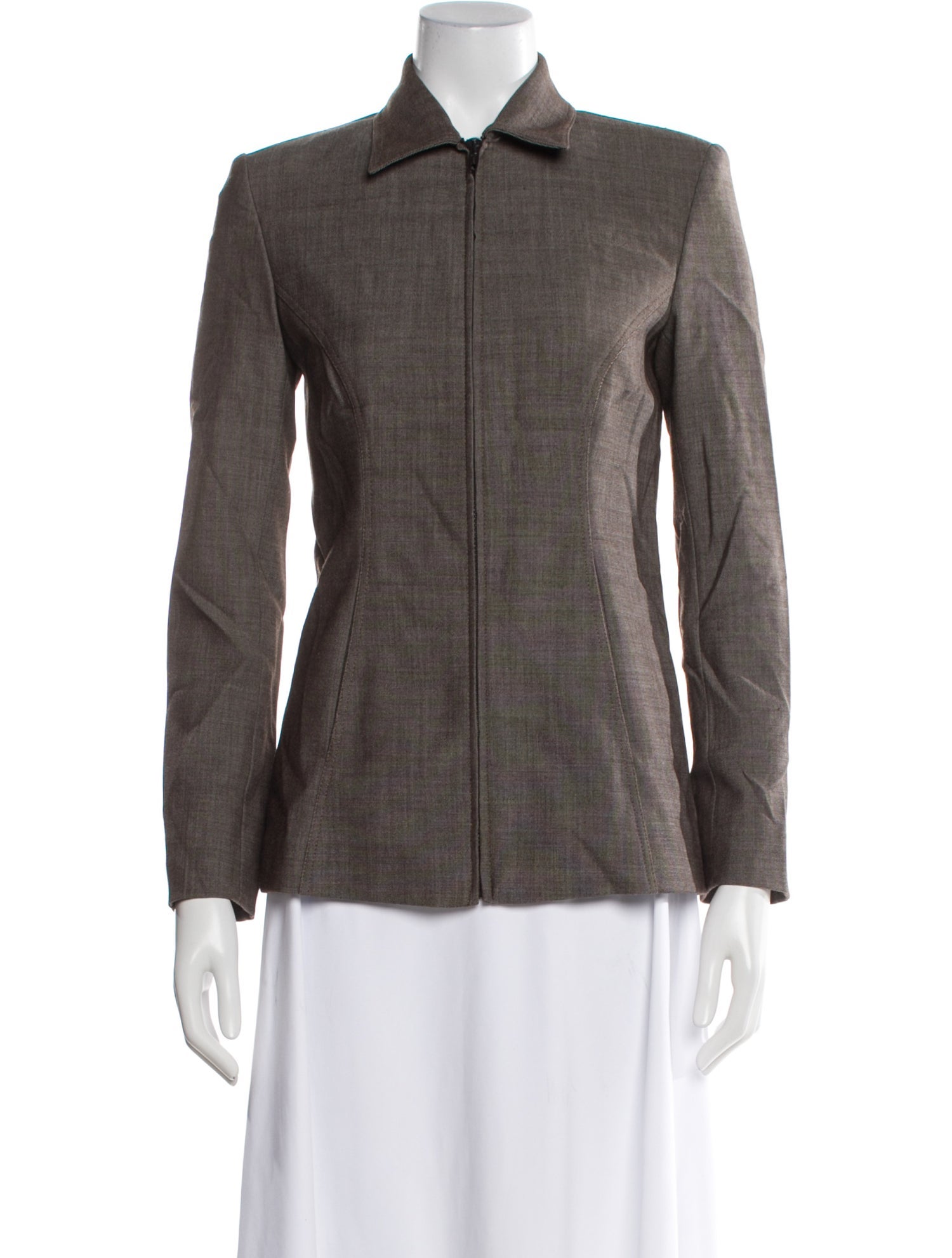 Richard Tyler Virgin Wool Blazer