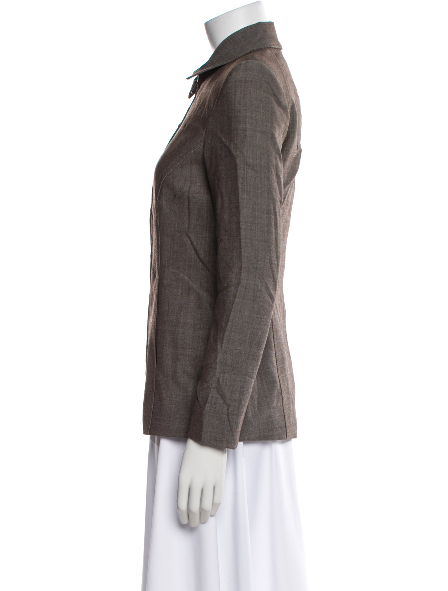 Richard Tyler Virgin Wool Blazer