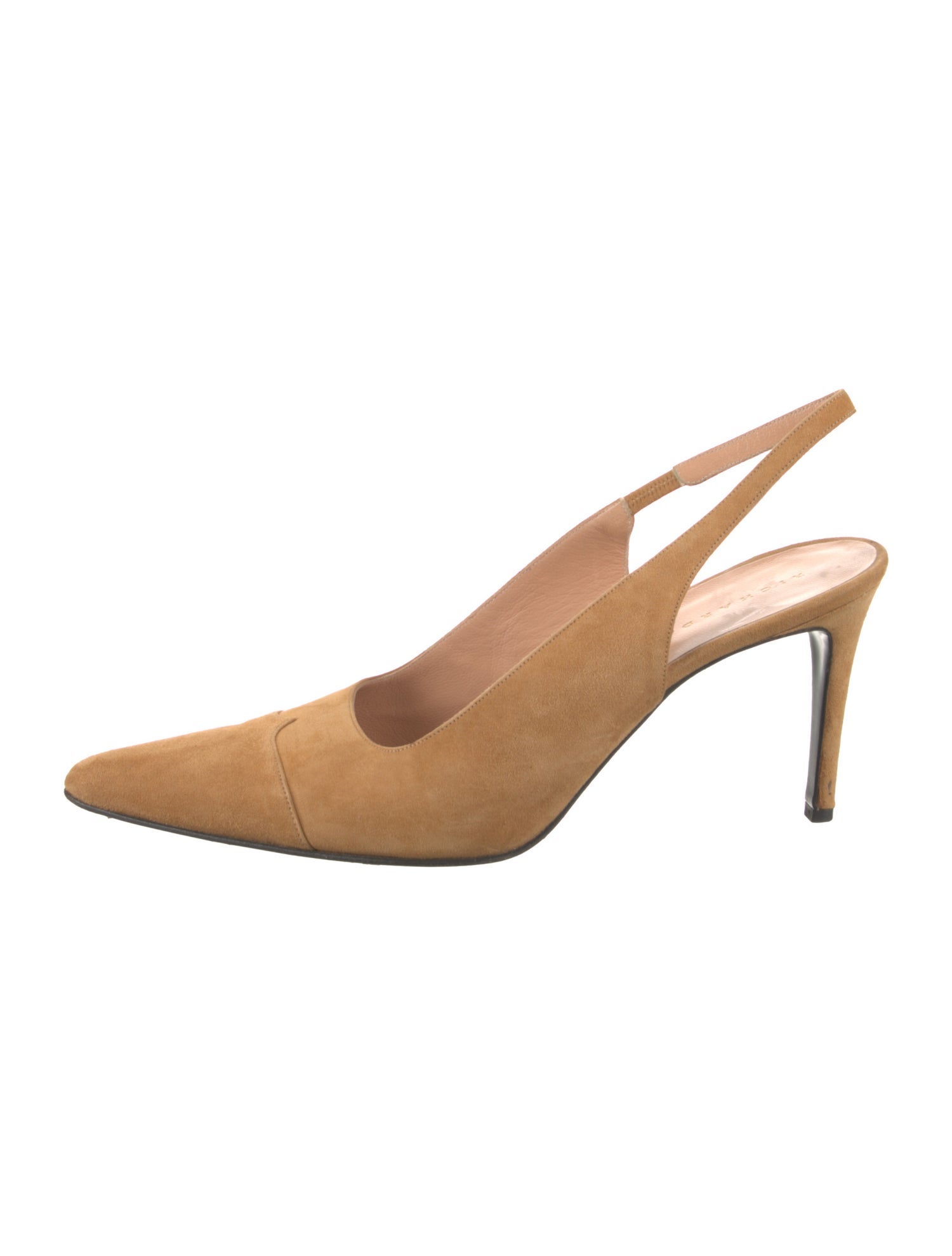 Richard Tyler Leather Slingback Pumps