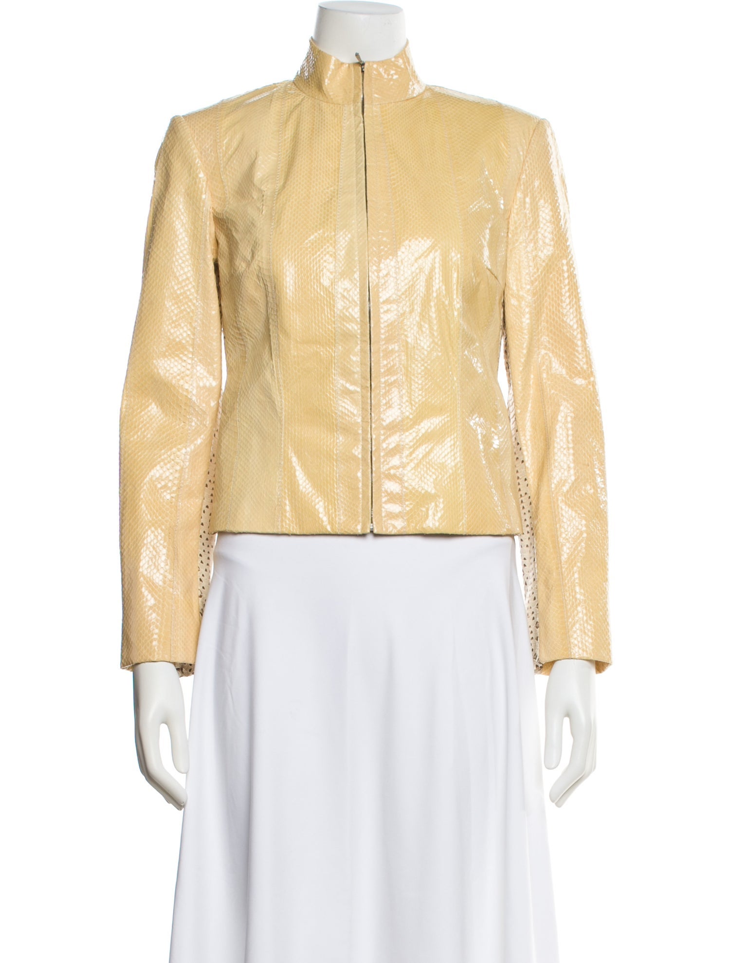 Richard Tyler Vintage 1998 Snakeskin Evening Jacket