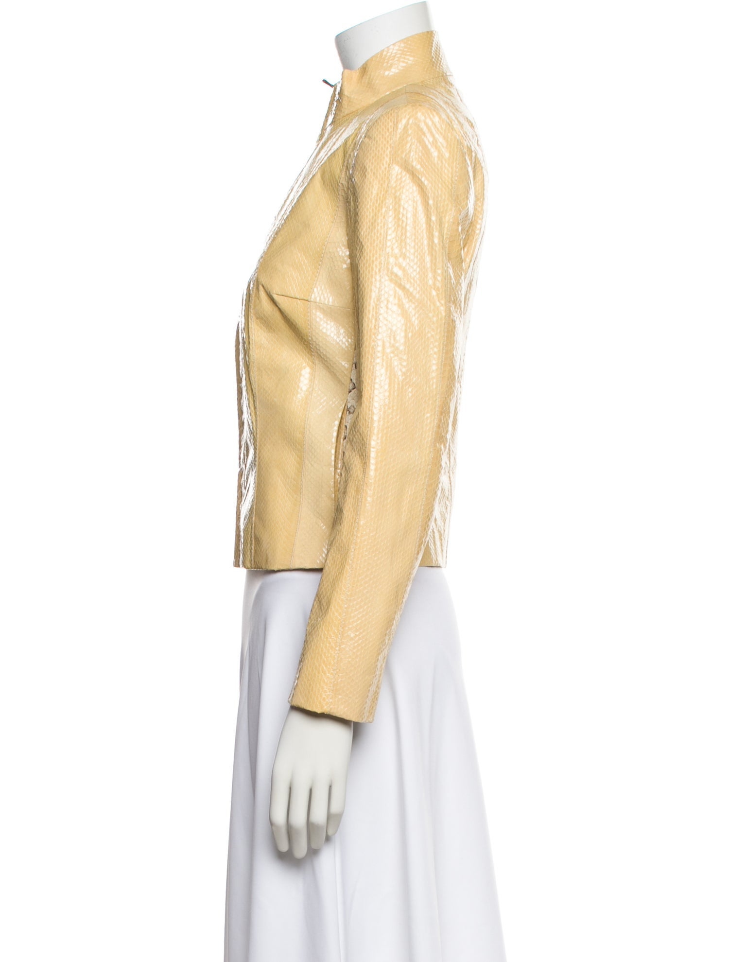 Richard Tyler Vintage 1998 Snakeskin Evening Jacket