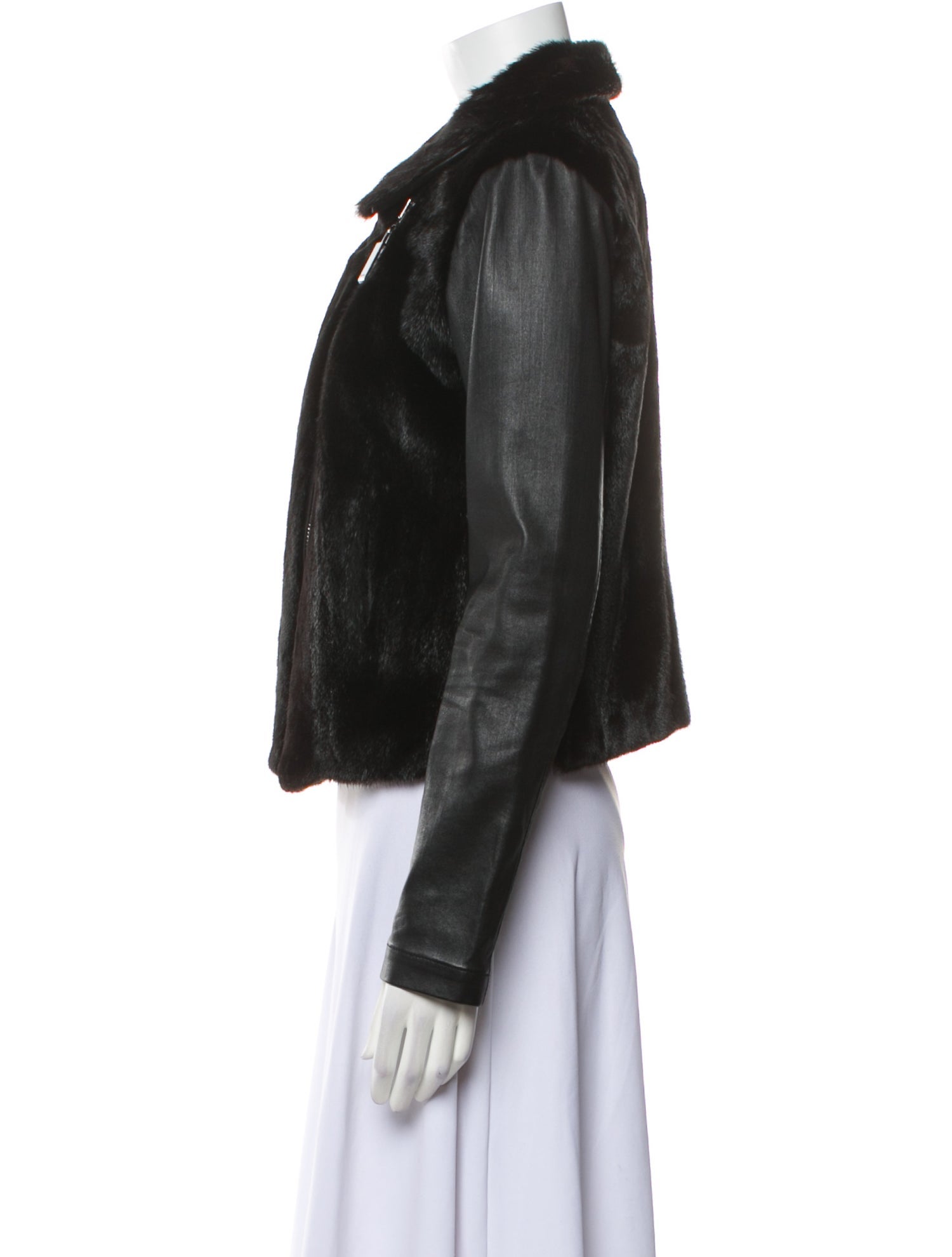 Rizal Lambskin Faux Fur Jacket