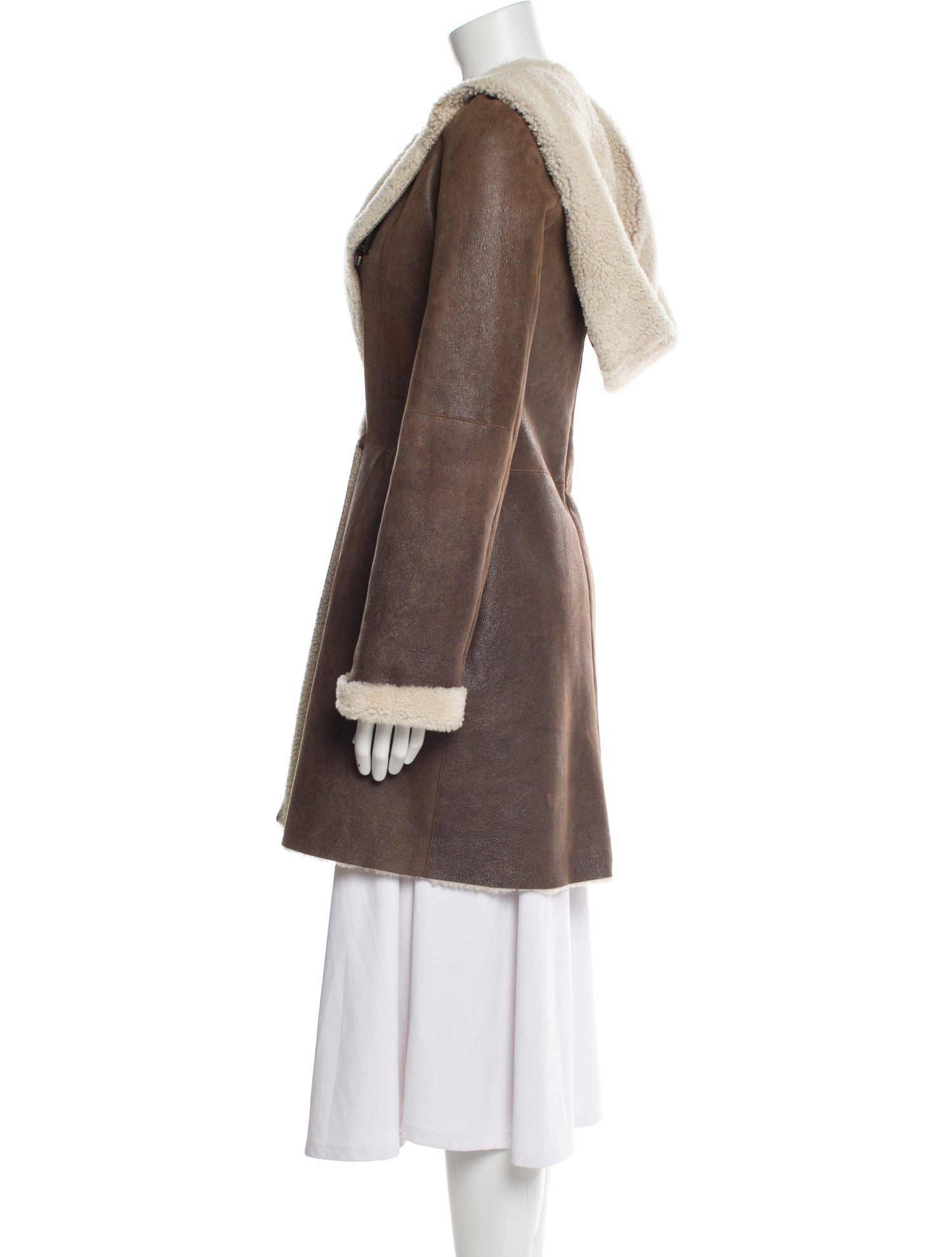 Rizal Shearling Fur Coat