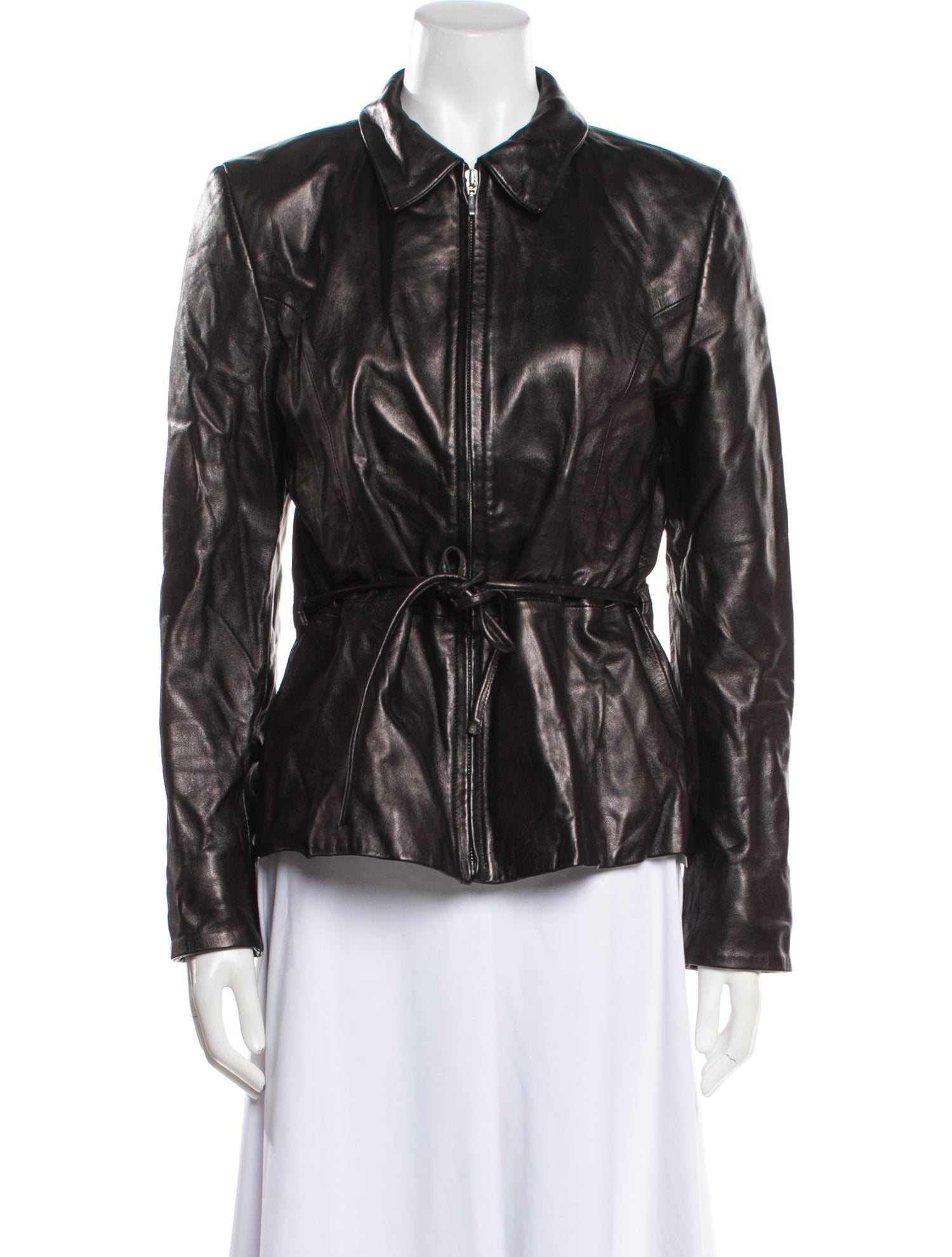 Rizal Leather Biker Jacket