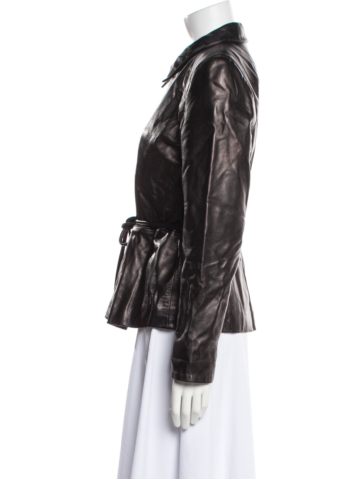 Rizal Leather Biker Jacket