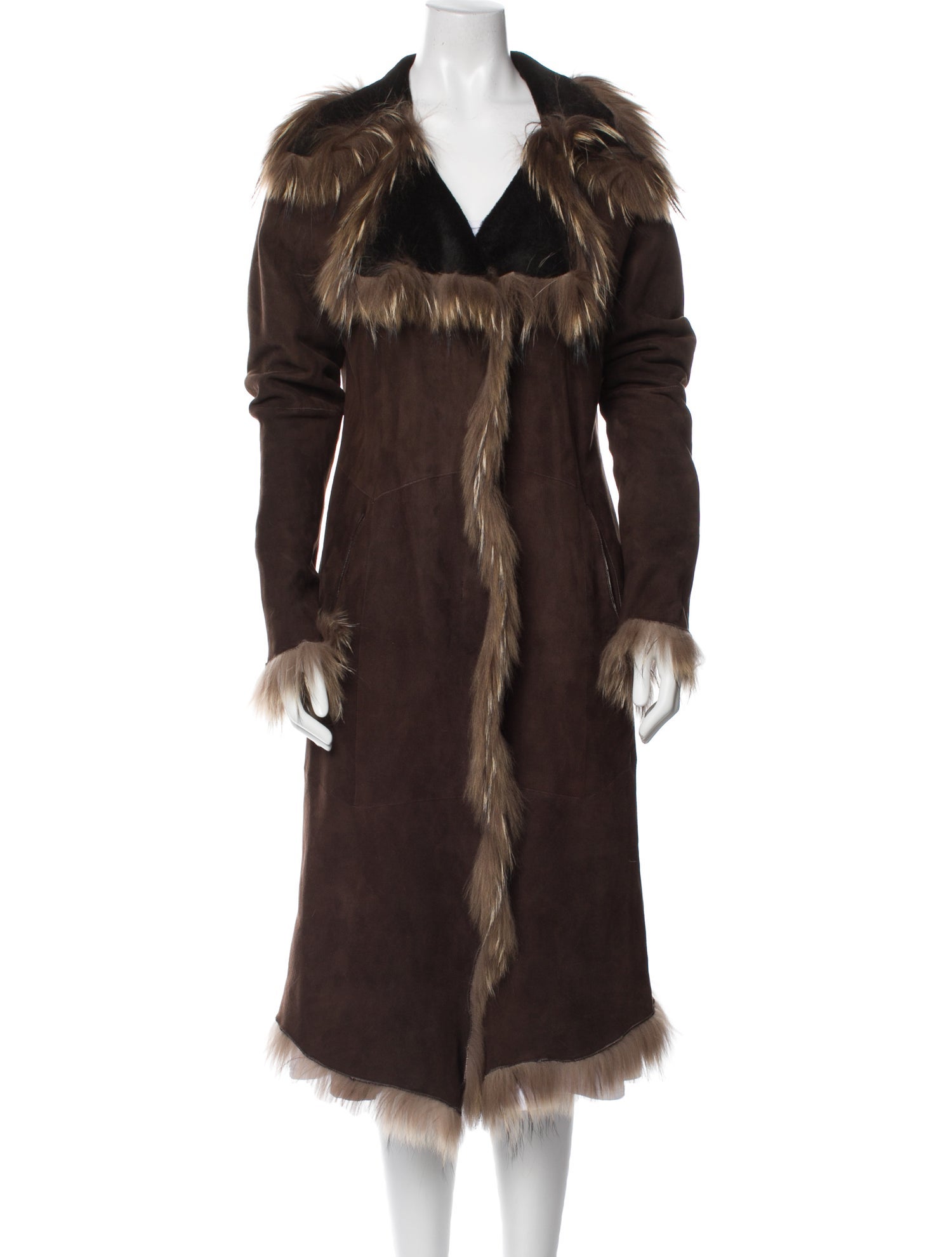 Rizal Shearling Fur Coat