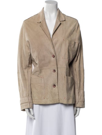 Rizal Leather Blazer