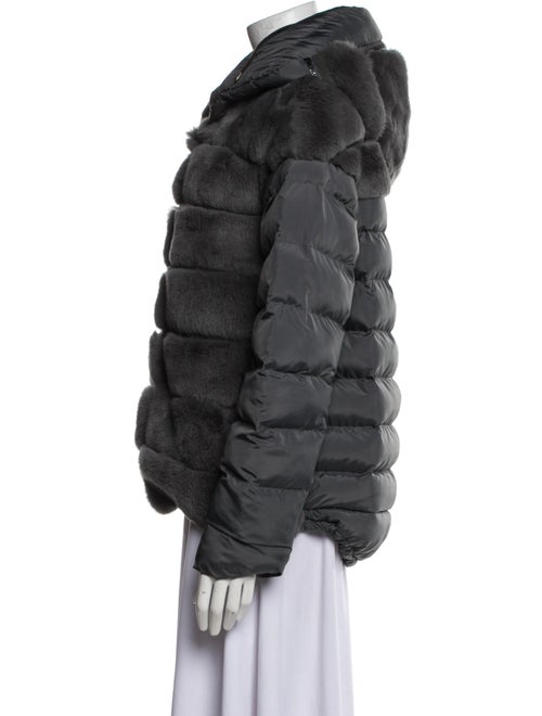 Rizal Goat Leather Down Coat