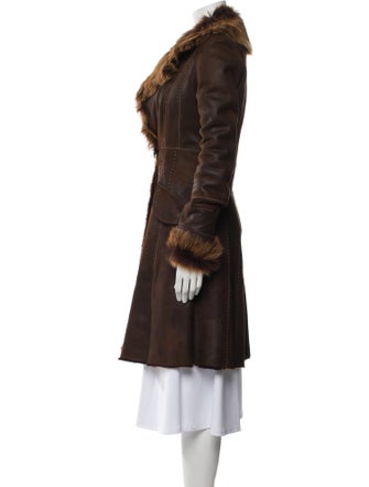 Rizal Shearling Fur Coat