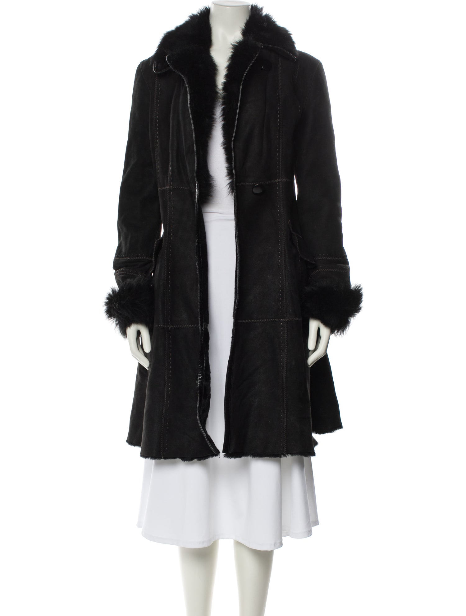 Rizal Shearling Fur Coat