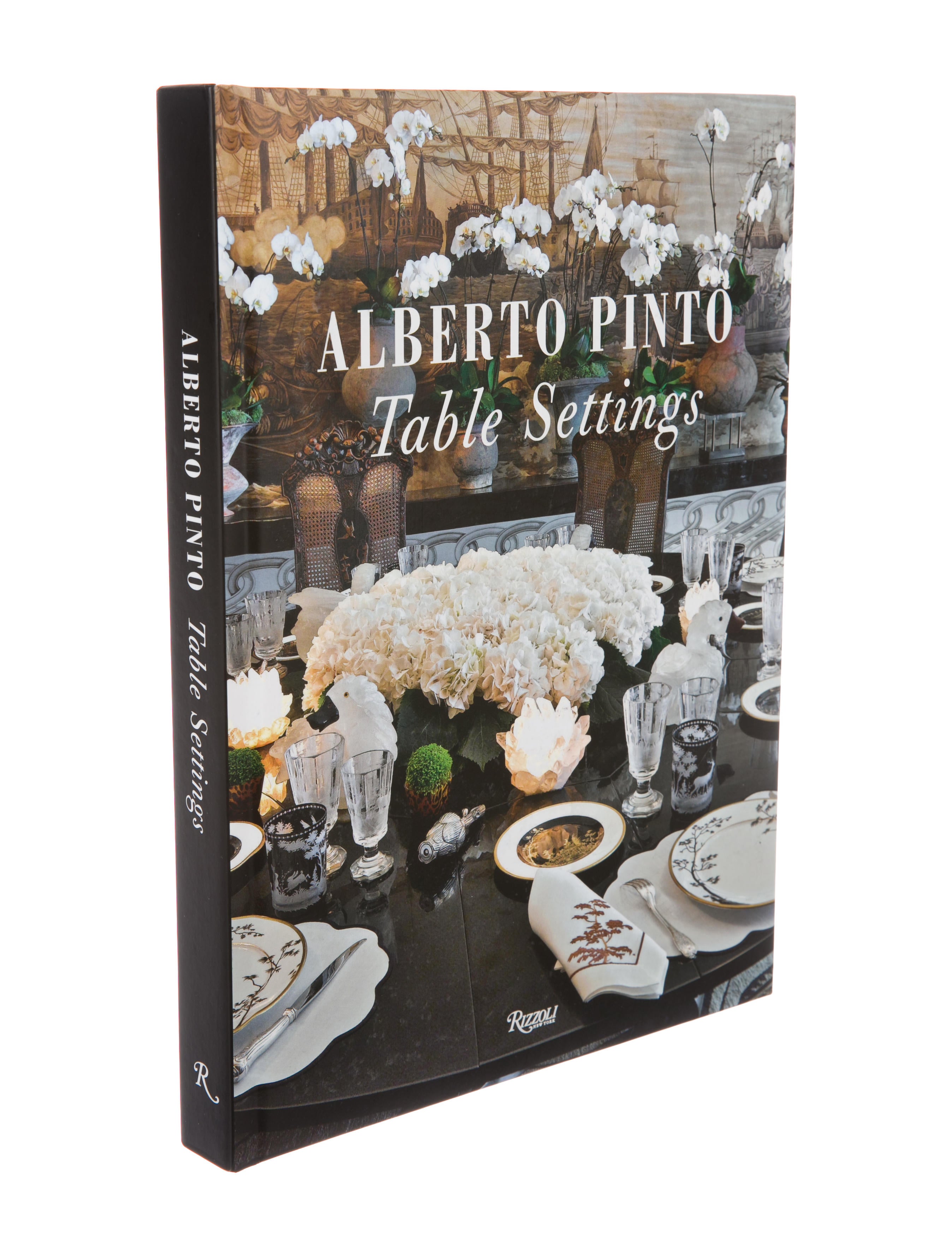 Rizzoli Alberto Pinto: Table Settings - Decor And Accessories ... Rizzoli Alberto Pinto: Table Settings - Decor And Accessories ...