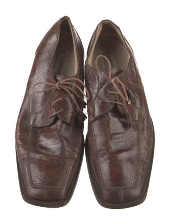 Romano Martegani Ostrich Leg Oxfords