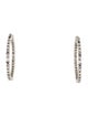 Rina Limor 18k 2.52ctw Diamond Inside Out Hoop Earrings