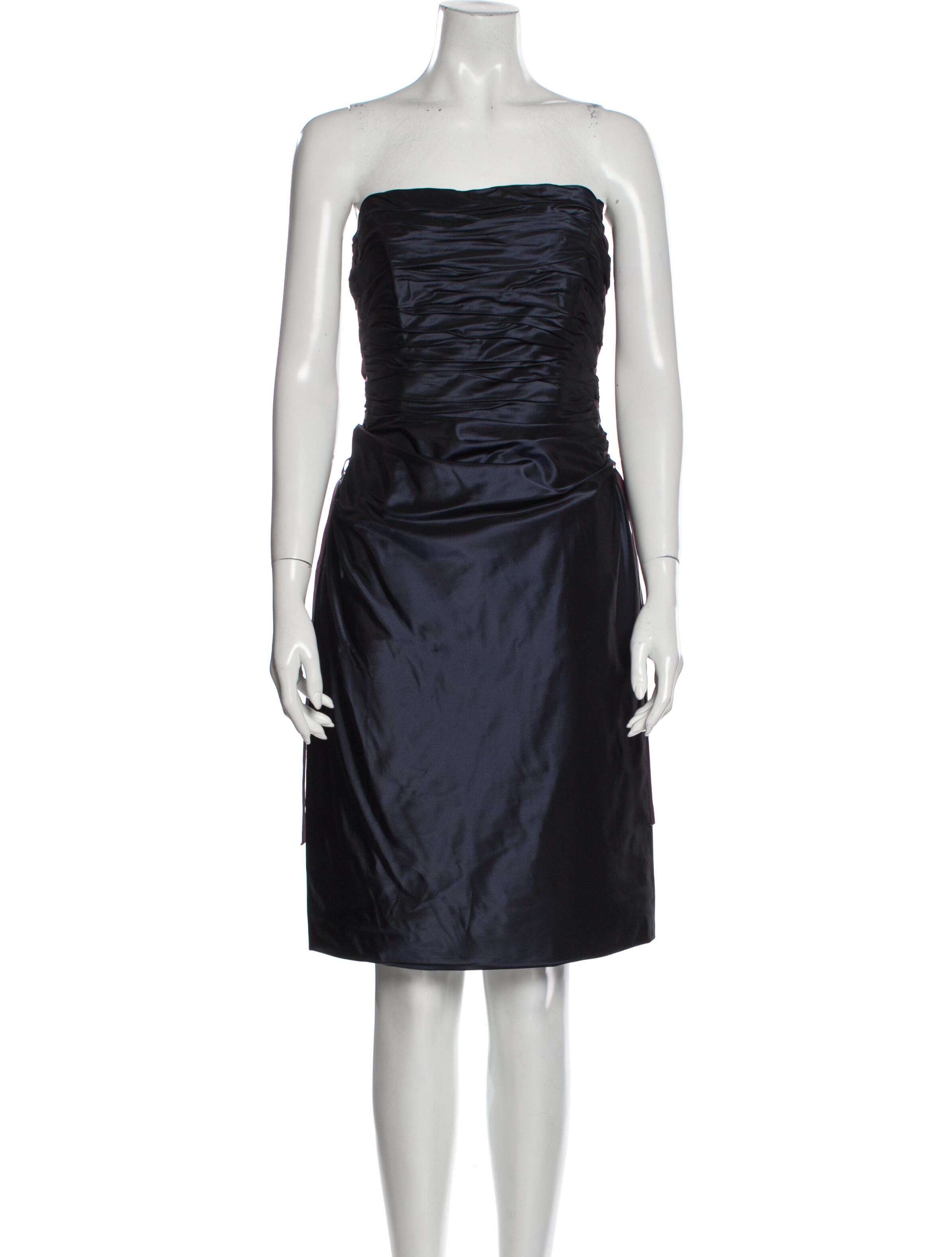 Roland Nivelais Strapless Mini Dress