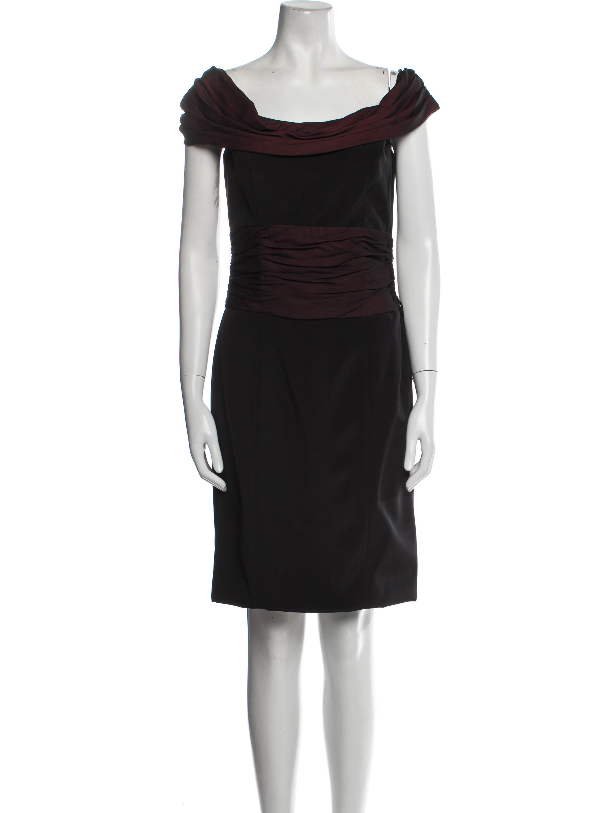 Roland Nivelais Silk Mini Dress